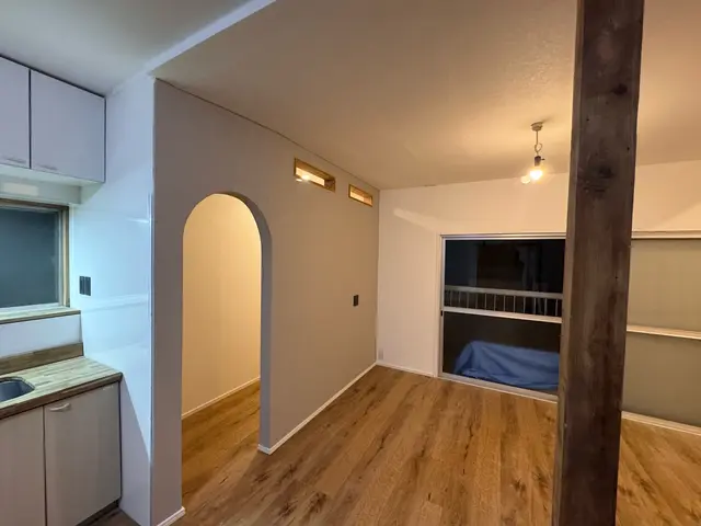 現在の間取りから理想の間取り、間取り変更のための壁を増設しますサービスの画像