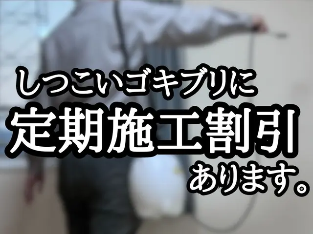 《24時間対応》お値段以上の価値！その他不快害虫もついでに駆除します！サービスの画像