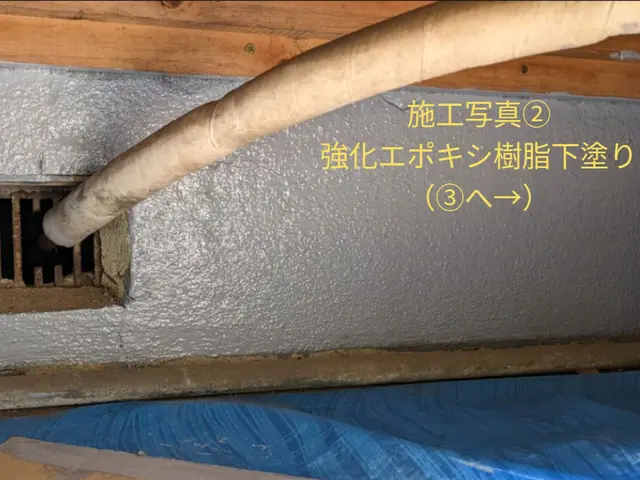 (コンクリート補修)基礎コンクリートのヒビ割れも【公共工事の工法】で解決します！サービスの画像