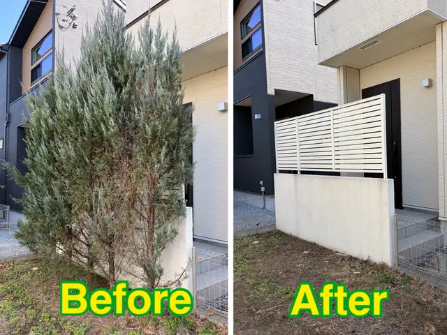 【3月末までキャンペーン割引価格です！】即日対応◎伐採・処分一括対応可能ですサービスの画像