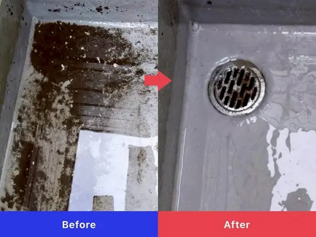 プロの技術で徹底洗浄！高圧洗浄＋洗剤＋腕力！！擦ります！サービスの画像