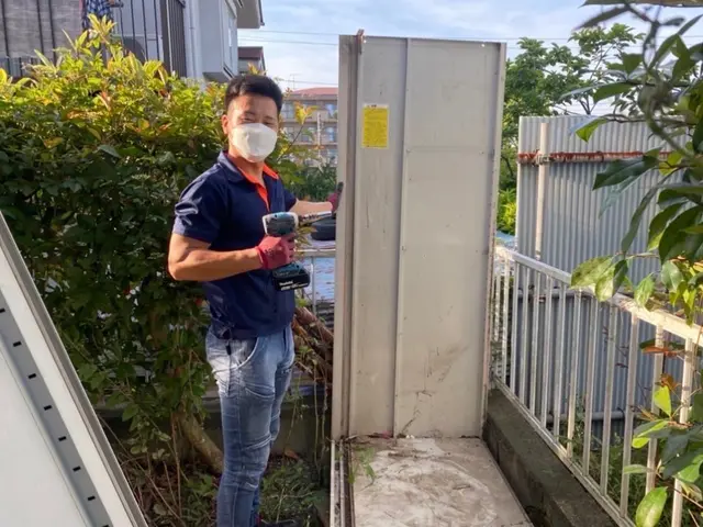 物置解体撤去／解体費込み！最安値5000円から★中身同時回収対応★エアコンOK★サービスの画像