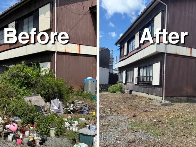 荒地・休耕地もOK！個人宅から広い土地の草刈り対応！(ハンマーナイフモア完備)サービスの画像