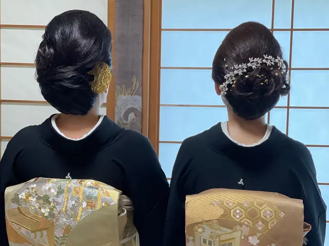 経験10年以上◎ご要望のヘアメイクに仕上げます！サービスの画像