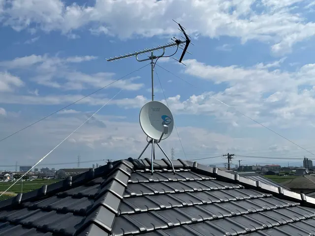 【4年連続アワード入選!!】既存のアンテナ調整【設置10年以上、倒壊は不可】サービスの画像