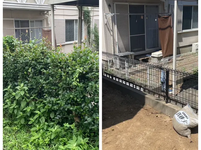 明るいお庭作り♪ お庭の事ならお任せください。まずはお気軽にご相談ください^ ^サービスの画像