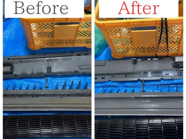 【分解・2度洗いで黒カビ・臭いを徹底除去】複数台割引あり！サービスの画像