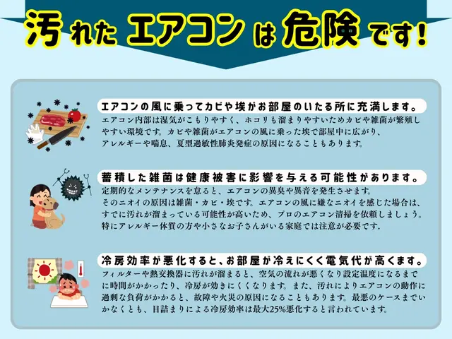 【冬季割引中♪】丁寧・確実な技術で快適空間を実現サービスの画像