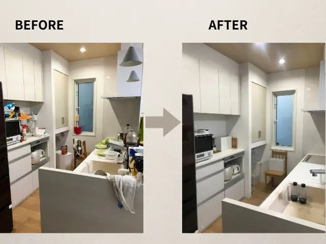 【資格保有】損害保険加入済！整理収納サービスで散らかっても簡単に片づく部屋作り！サービスの画像
