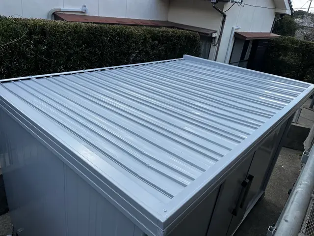 物置の塗装（錆止め+上塗り2回塗り）サービスの画像