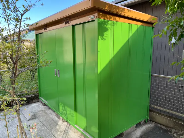 物置の塗装（錆止め+上塗り2回塗り）サービスの画像