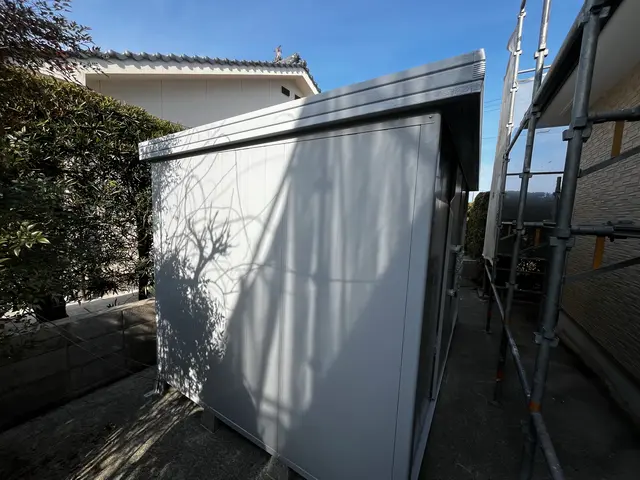 物置の塗装（錆止め+上塗り2回塗り）サービスの画像