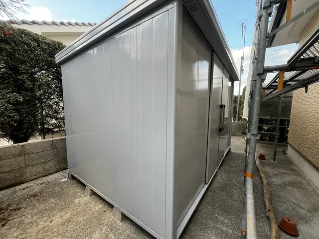 物置の塗装（錆止め+上塗り2回塗り）サービスの画像