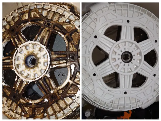 埼玉、新座よりお伺いいたします！洗濯機完全分解してピッカピカに！(^o^)サービスの画像