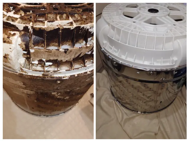 埼玉、新座よりお伺いいたします！洗濯機完全分解してピッカピカに！(^o^)サービスの画像