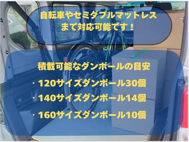 【少量引越し】＋【不用品回収】や【施設の移動】まとめて！解決！最短で！対応可能◆サービスの画像