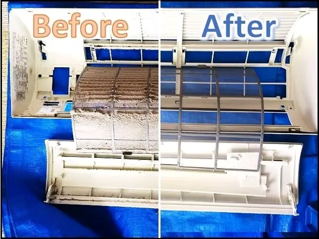 エアコンお掃除をするなら今！☆防カビ消臭コート付き!!サービスの画像