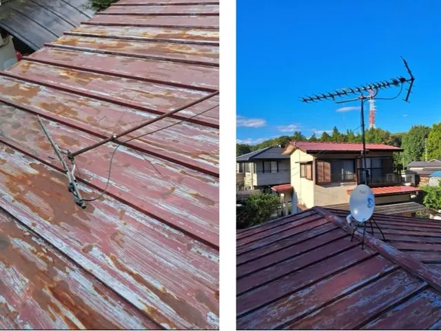 テレビアンテナの修理、調査お任せください。即日対応、当日に復旧します◎サービスの画像