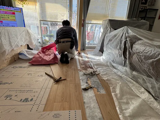 プロの技術でご満足いただけるように心を込めて作業いたしますサービスの画像