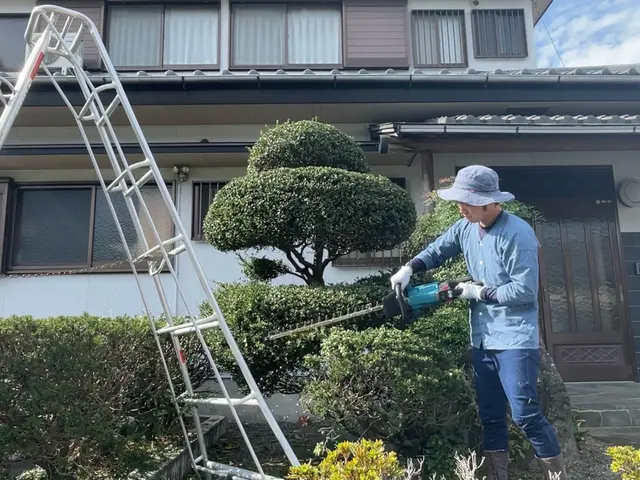 一緒に庭づくりを楽しみましょう！年間120件の施工実績サービスの画像