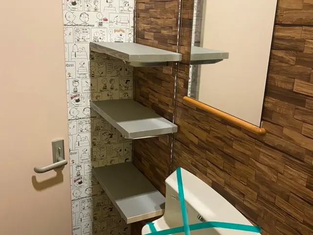 可動棚の取付をいたします。長浜市〜彦根市限定サービスの画像