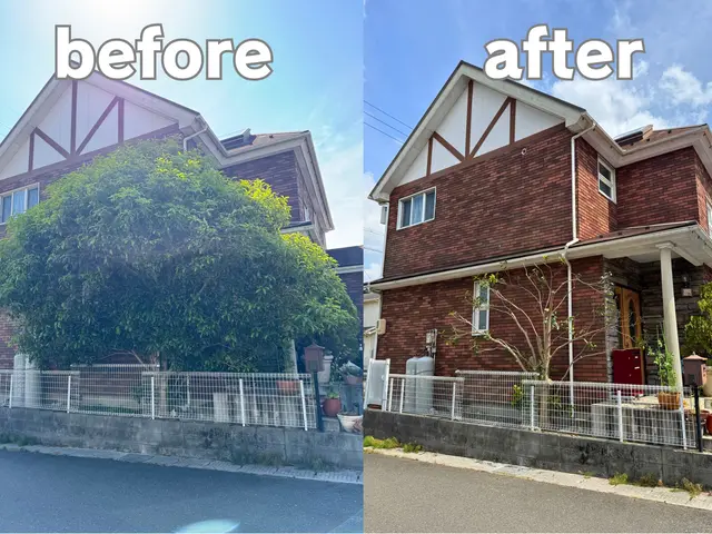 【安全第一・笑顔接客】アナタのお庭スッキリさせます！サービスの画像