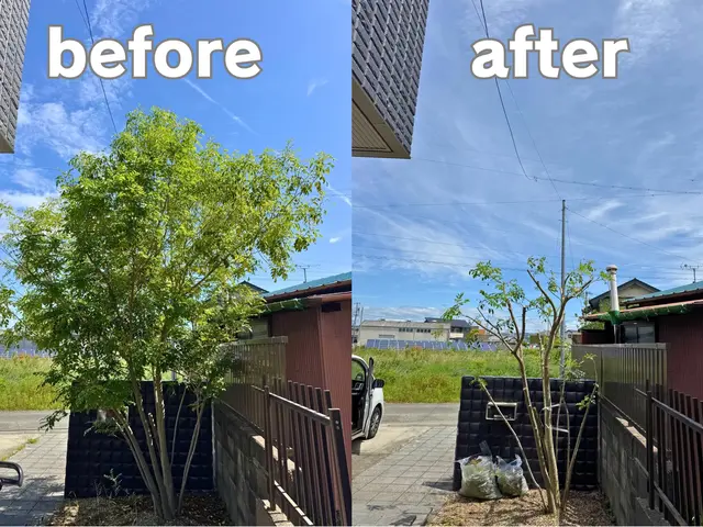 【安全第一・笑顔接客】アナタのお庭スッキリさせます！サービスの画像