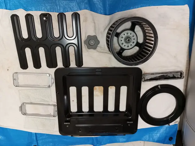 シロッコファンコーティングとレンジフード本体の防汚コーティングサービス中です！サービスの画像