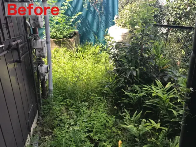 【小江戸川越発】今ならゴミ回収2袋分無料！除草剤散布込みの価格でお得です！サービスの画像