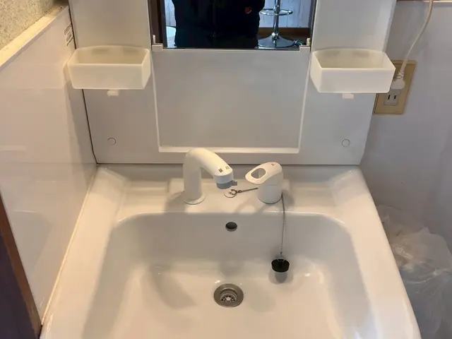 【頑固な水垢撃退】自分では落とせない蛇口のカリカリもプロの技でピカピカサービスの画像