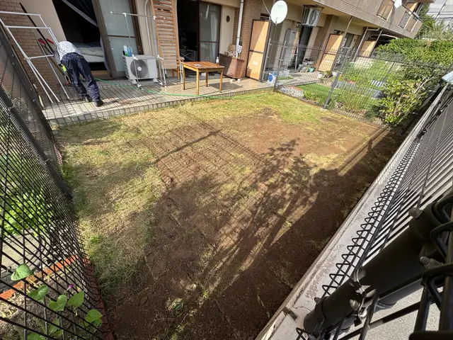 【 一週間以内対応可能】管理のし易い高麗芝使用◎どこよりも安く◎簡単な管理も説明サービスの画像