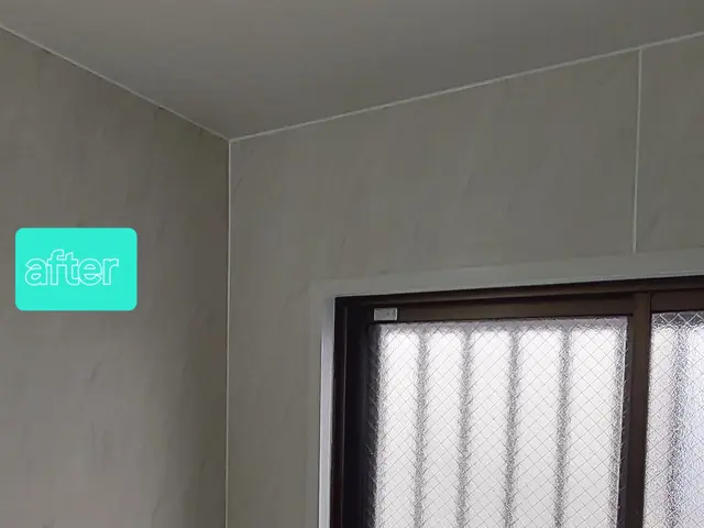 カビだらけの水回りのコーキング。打ち換えてスッキリしませんか？サービスの画像