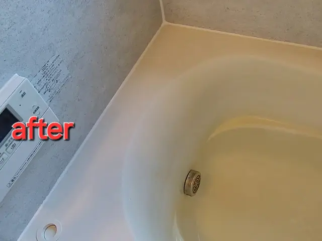 カビだらけの水回りのコーキング。打ち換えてスッキリしませんか？サービスの画像