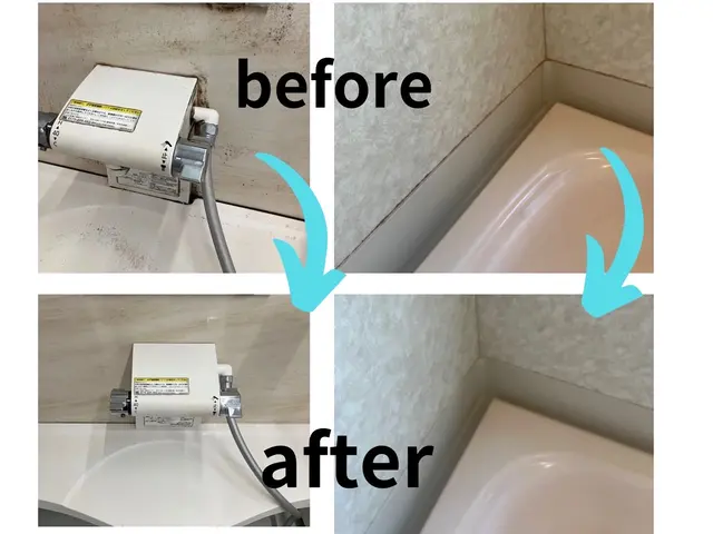 ◆女性作業OKで安心◆浴室スッキリ✧ピカピカ✧で快適にリラックスタイム！サービスの画像