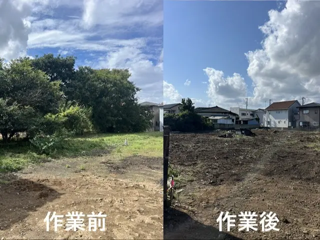 ２４年口コミ賞受賞店！庭木の伐採抜根から山林伐採抜根までご対応可能です！サービスの画像