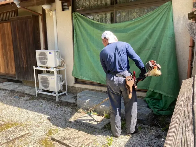 プロの技術でご満足いただけるように心を込めて作業いたしますサービスの画像