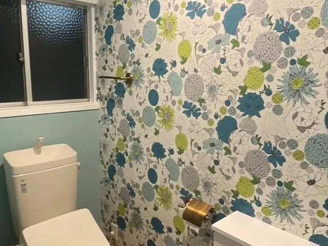 素敵なアクセントクロスの提案可能！雰囲気をガラッと変えてお洒落な空間に☆サービスの画像