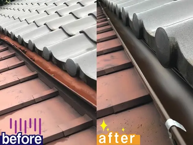 【交換保証３年付】自信＝保証工事、雨どいトラブルに安心を。サービスの画像