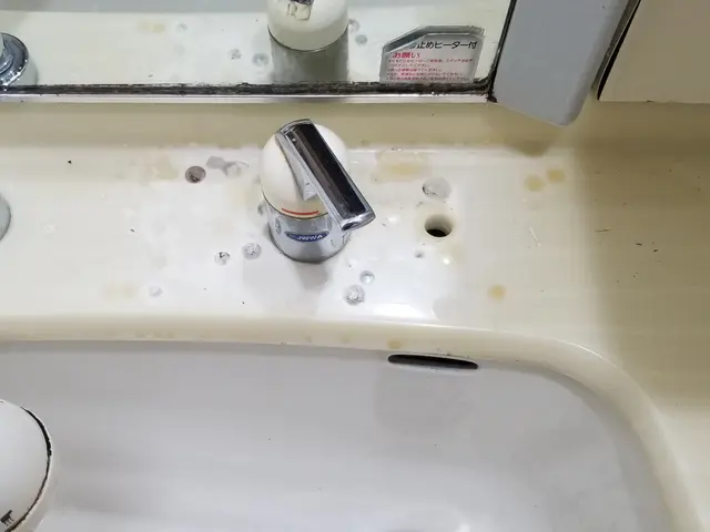 洗面ボウルのひび割れ補修サービスの画像