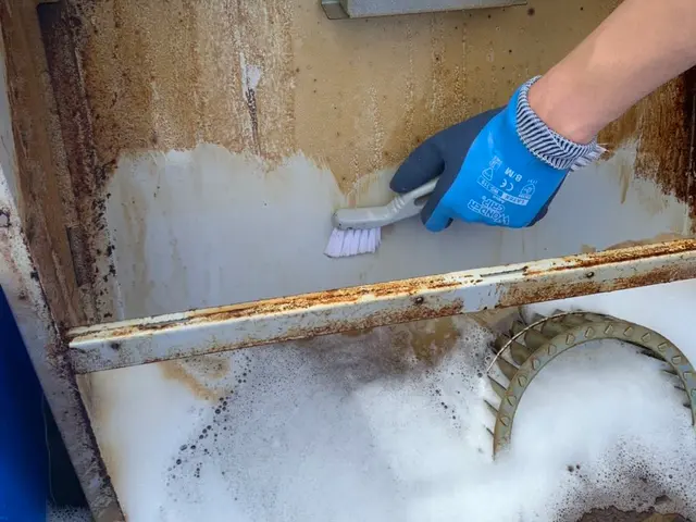 隅々まで丁寧に！頑固な汚れも徹底洗浄！長年洗っていない方もご安心下さい！サービスの画像