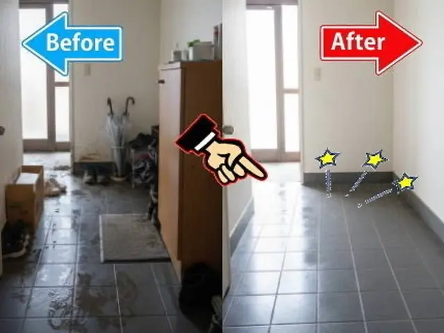 ◎25年の実績【お掃除のプロ集団】まかせて安心★踏み出す一歩が気持ちいい玄関サービスの画像