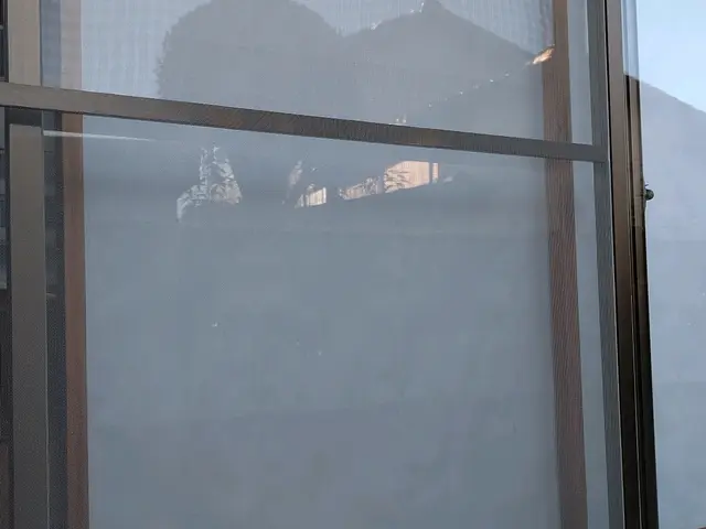 ガラス両面の掃除及びサッシの掃除午前中、早い時間帯で受付可能。サービスの画像