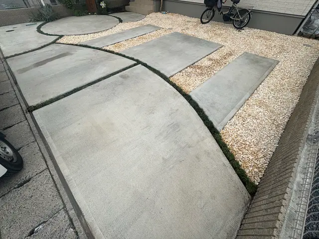 【砂利敷き】現地見積り無料です！予約に空きが無い場合でも調整が可能です！サービスの画像