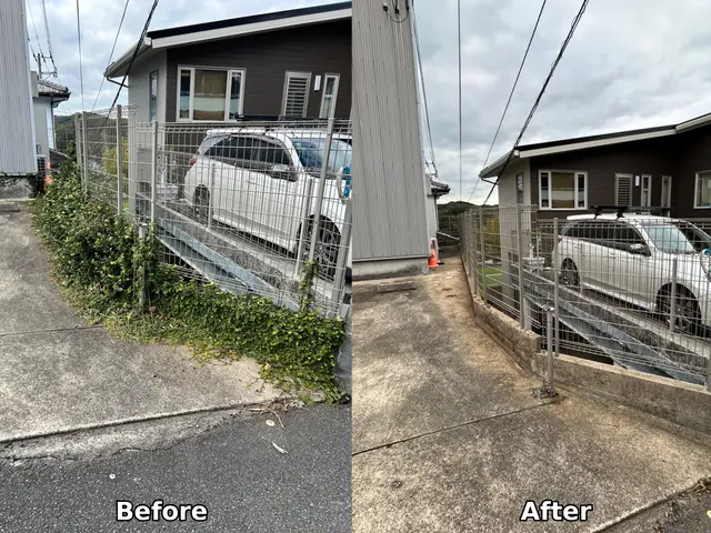 草木や建物を傷めない、将来管理まで考えた蔦除去|除草剤対応可・女性スタッフ同行可サービスの画像