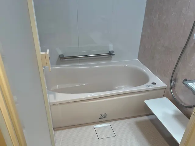 浴室リフォーム　メーカー施工の施主支給品対応致します。サービスの画像