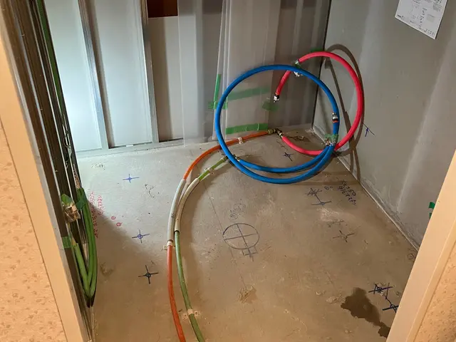 浴室リフォーム　メーカー施工の施主支給品対応致します。サービスの画像