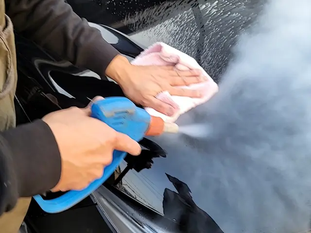 【ドライスチームボディ洗車】/カーディテーリング専門店のプロが施工致しますサービスの画像