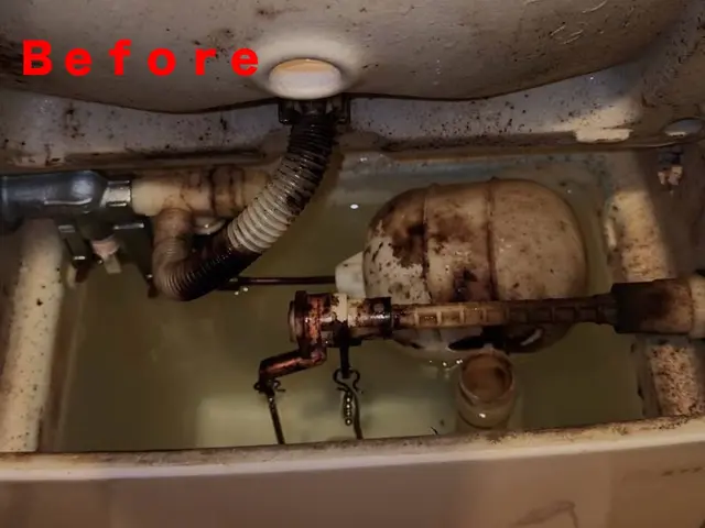 ☆コーティングも可能☆尿石除去、タンク内も作業可能【トイレクリーニング】サービスの画像