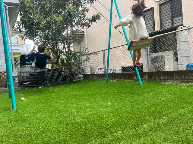 人工芝で快適なお庭、園庭にしませんか？！サービスの画像