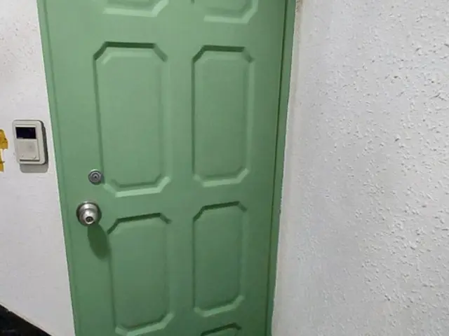 ★玄関ドア塗装(ドア両面)★サービスの画像